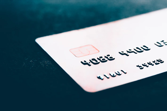 Close-up of a high-tech cloned card with intricate chip details visible.