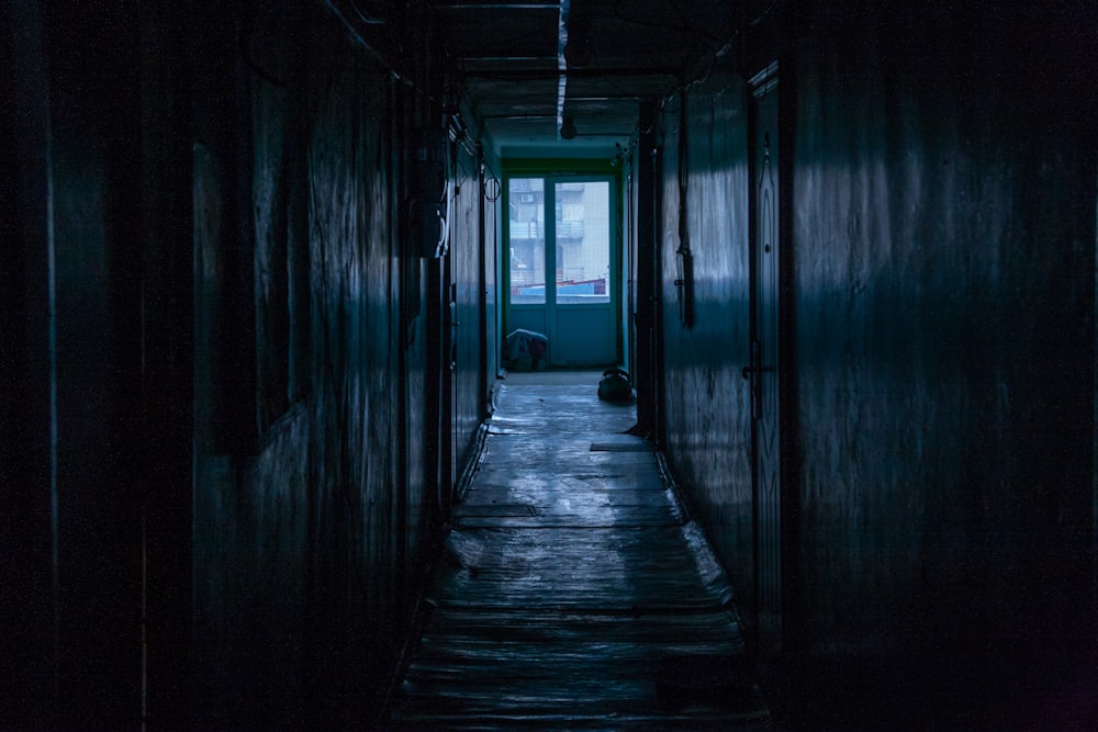 dark hallway