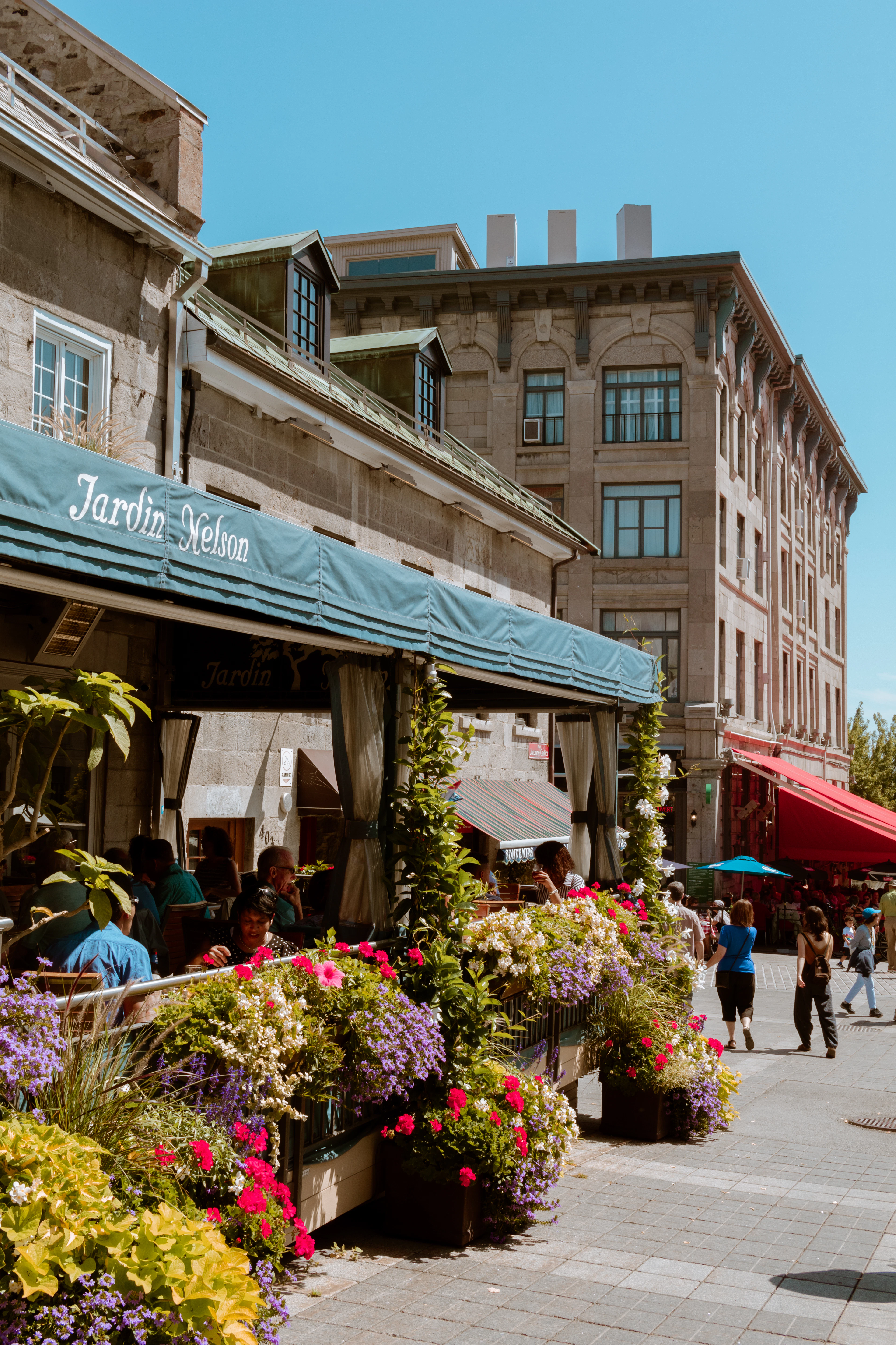 The old town of Montreal, Canada