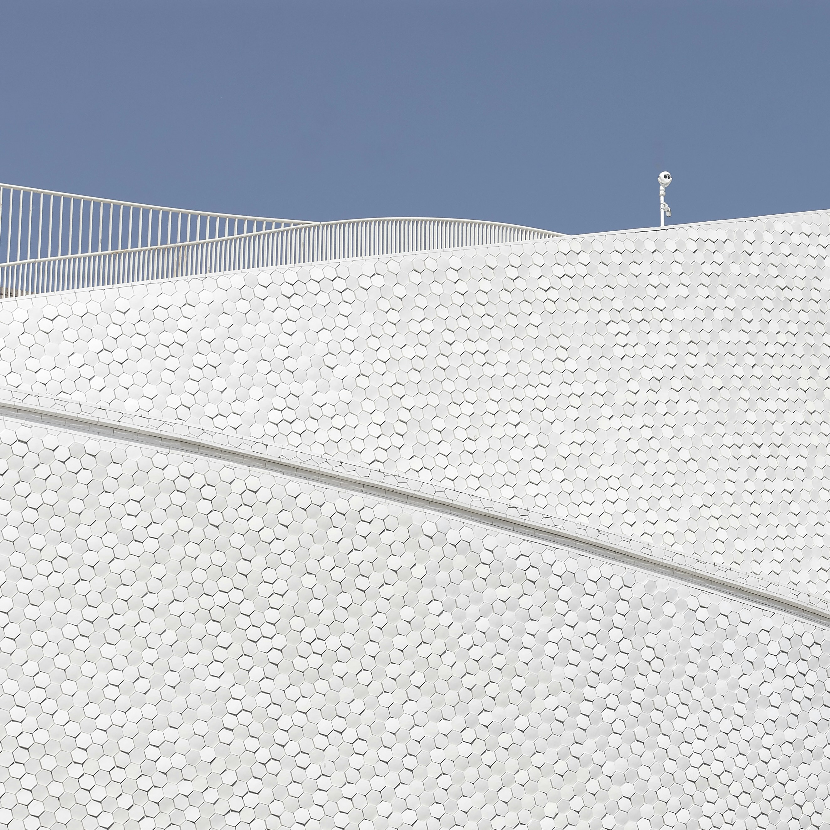 white concrete building illustration