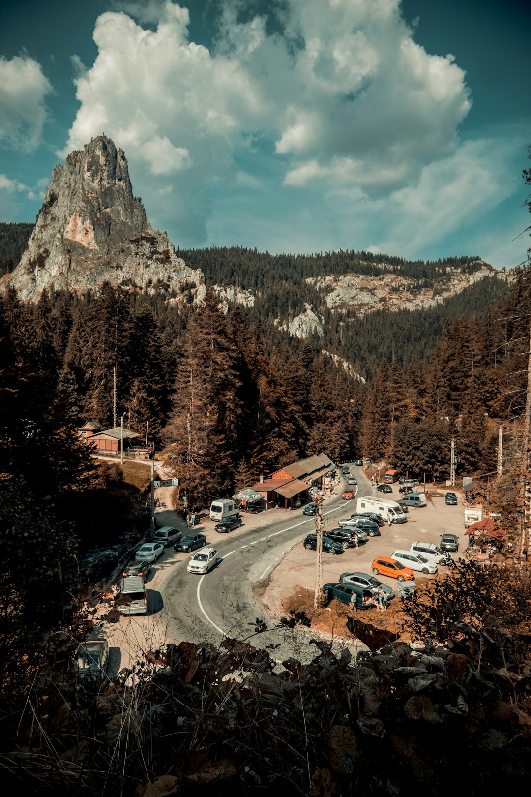 photo of Bicaz Canyon Mountain range near Red Lake