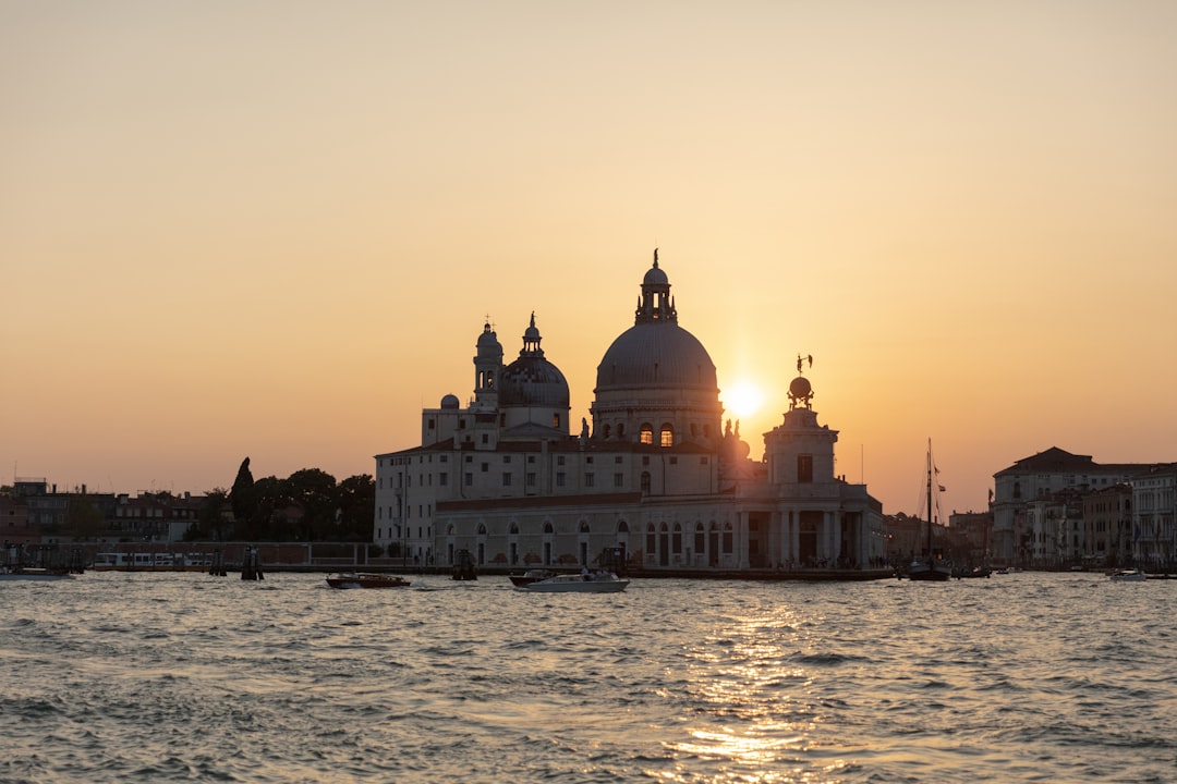 Venice landscape at sunset