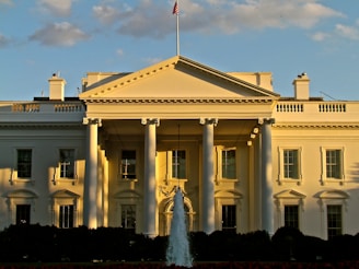 white concrete building