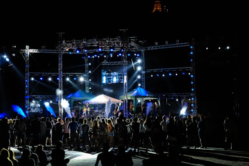 people in party during nighttime