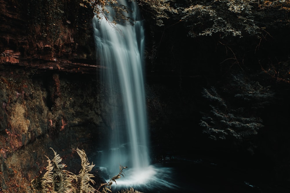 waterfalls during daytime