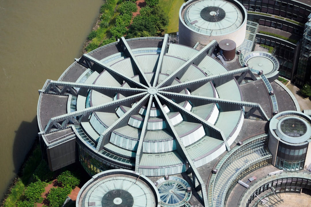 aerial view of building during daytime