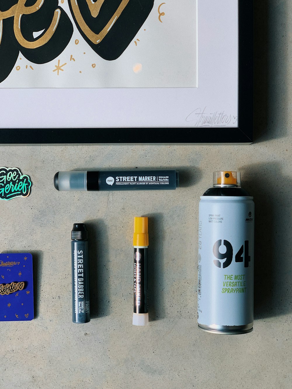 flat-lay photography of assorted items