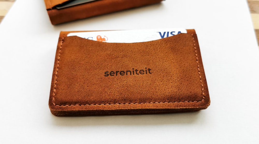 brown Sereniteit wallet