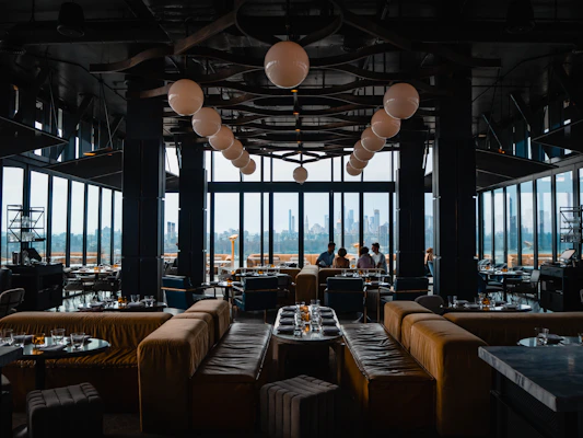 people inside eatery