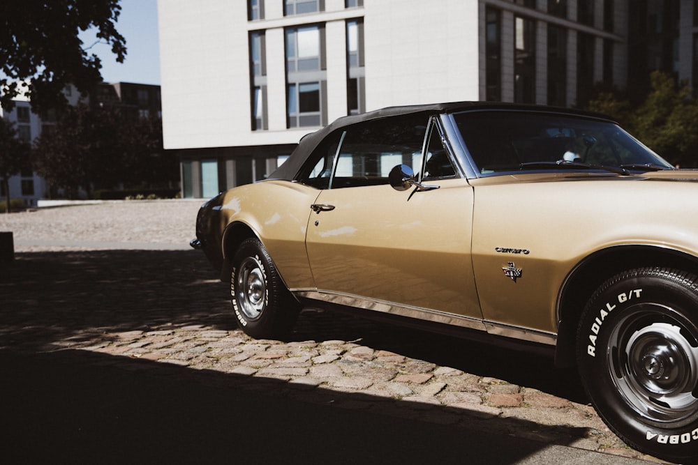 gold coupe