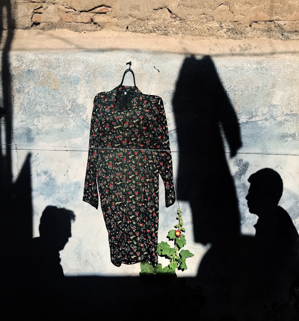 Retro Pattern Shift Dress