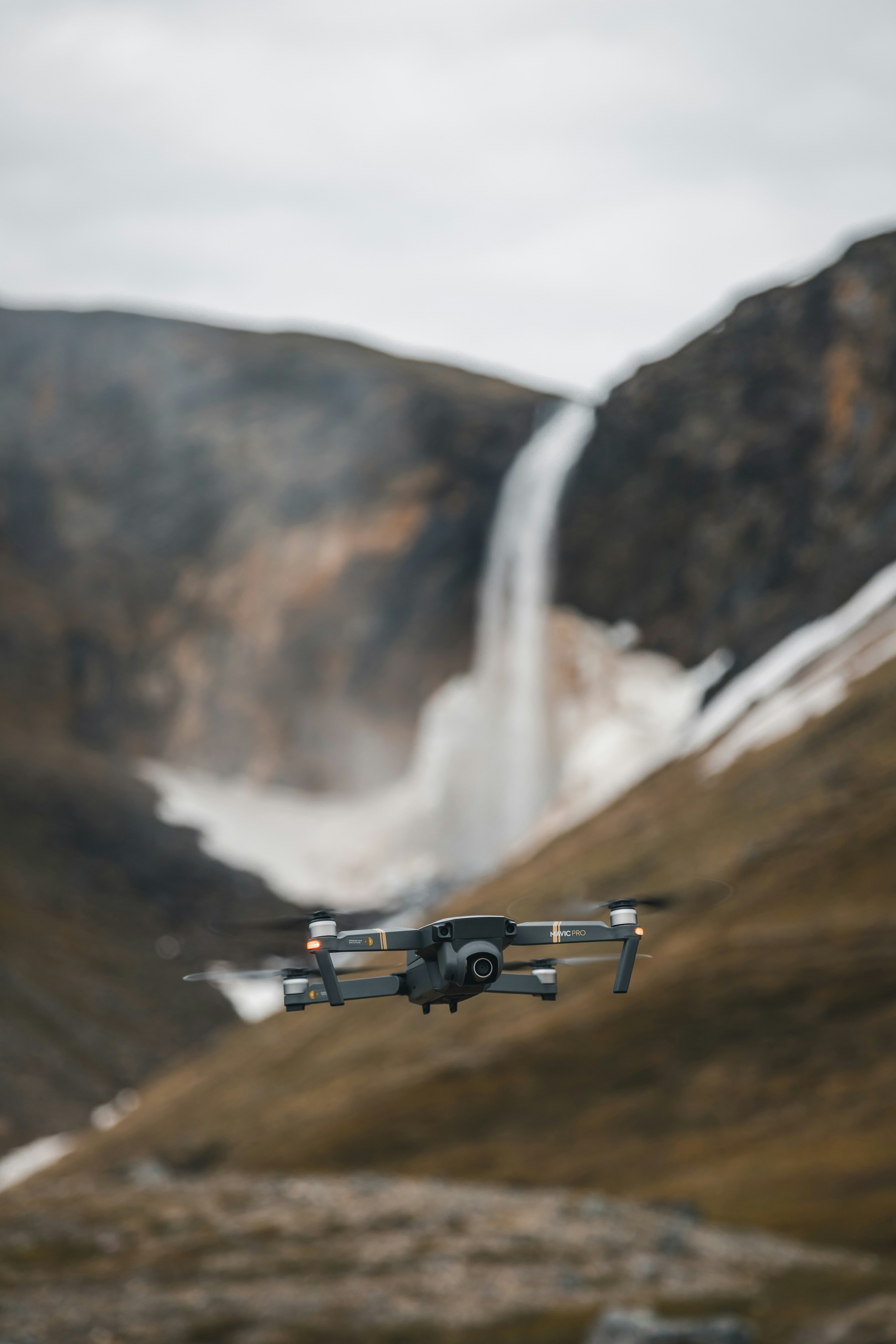 macro photography of gray DJI Mavic Pro drone