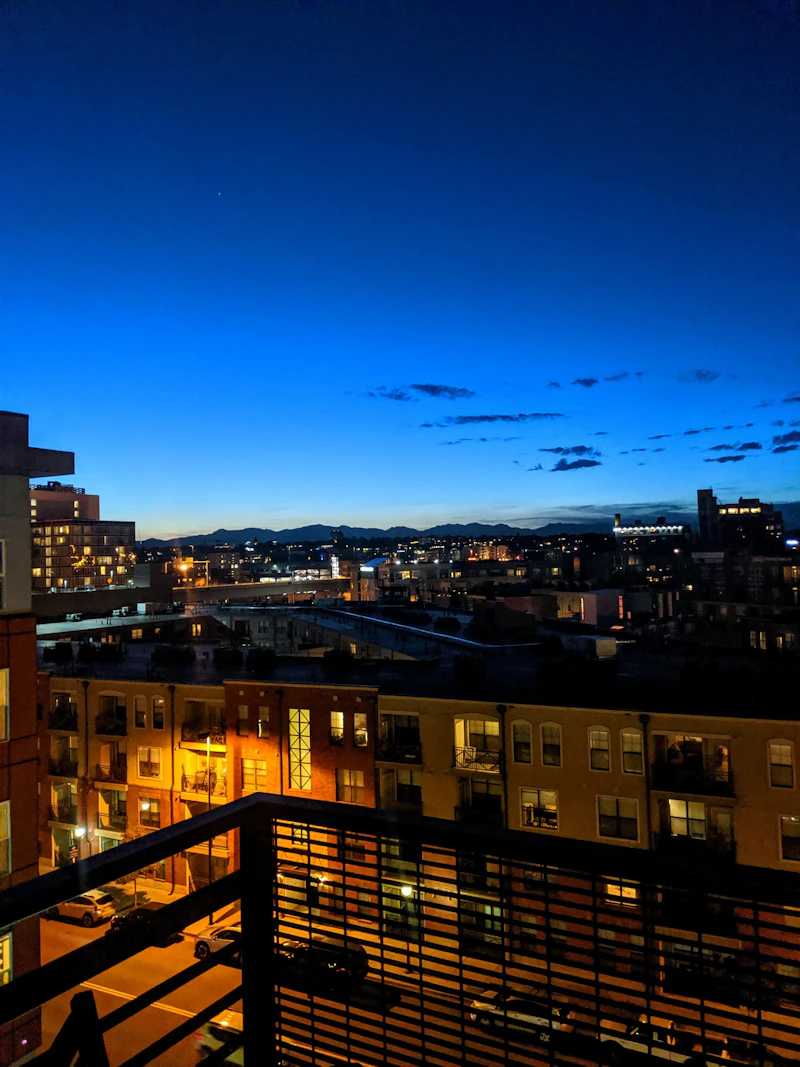 Denver festival grounds - wide-angle photography of buildings during daytime