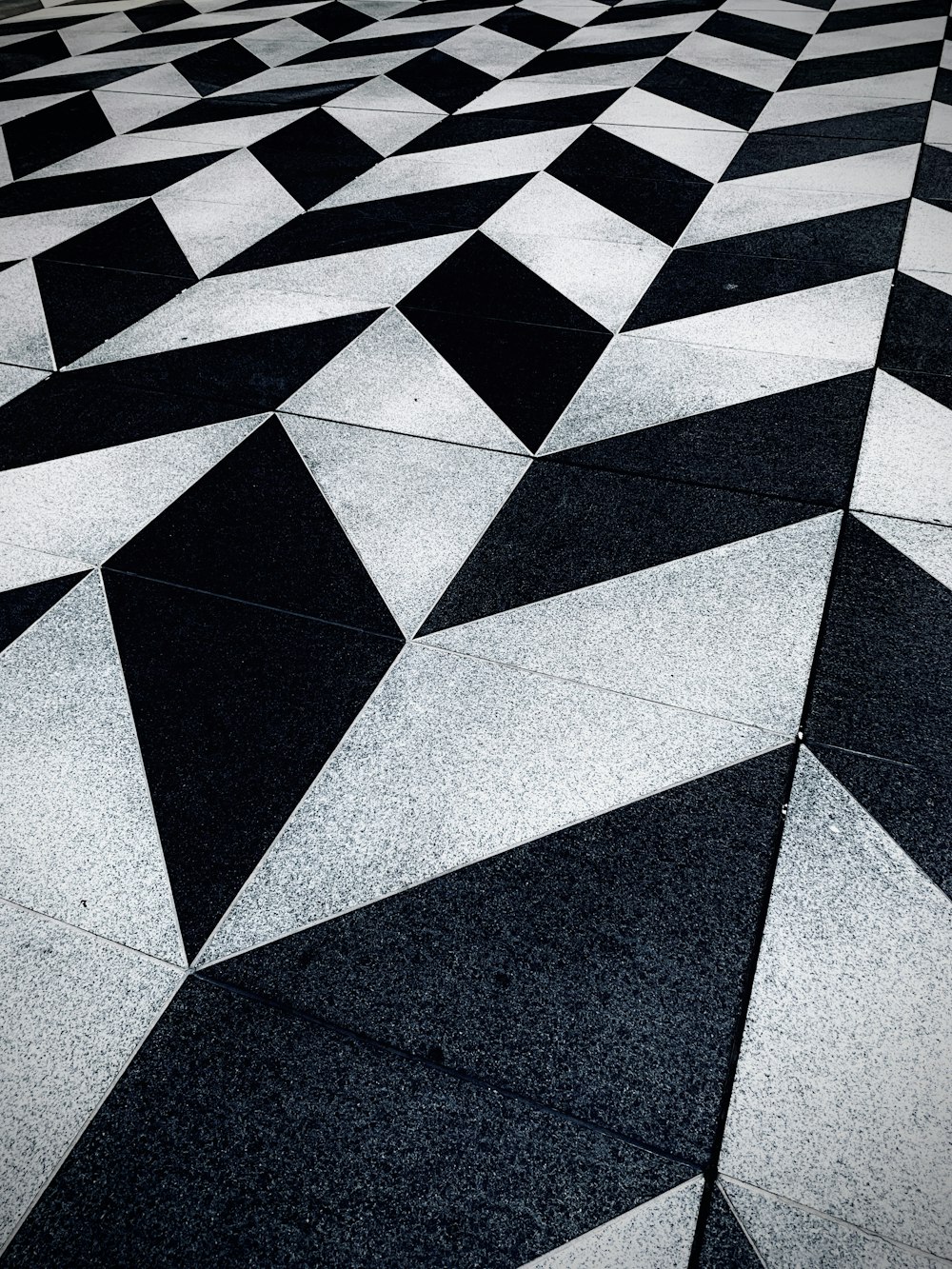 black and gray floor