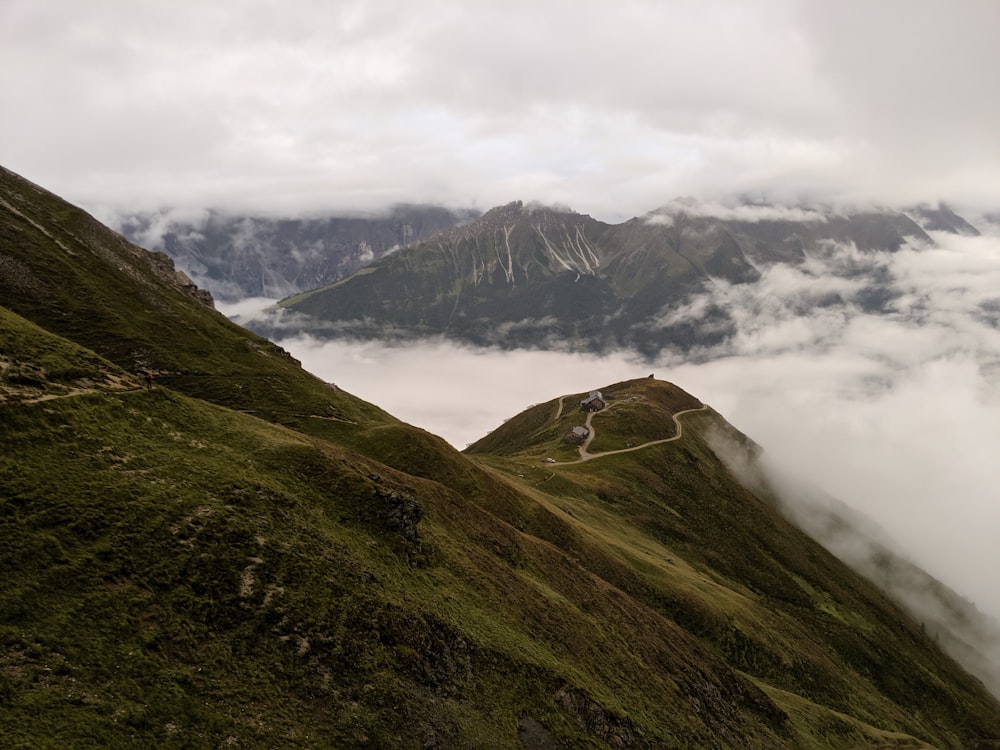 photography of mountain range during daytime