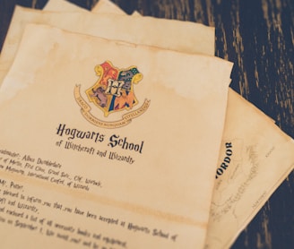 Hogwarts School of Witchcraft and Wizardry letters
