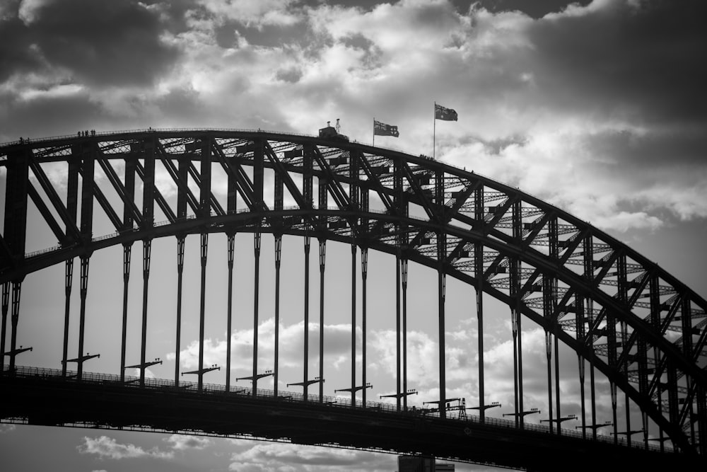 arch metal bridge