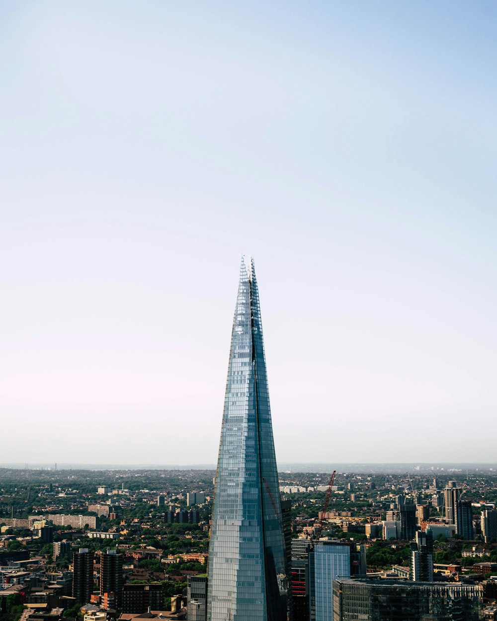aerial photography of Shard building in Paris