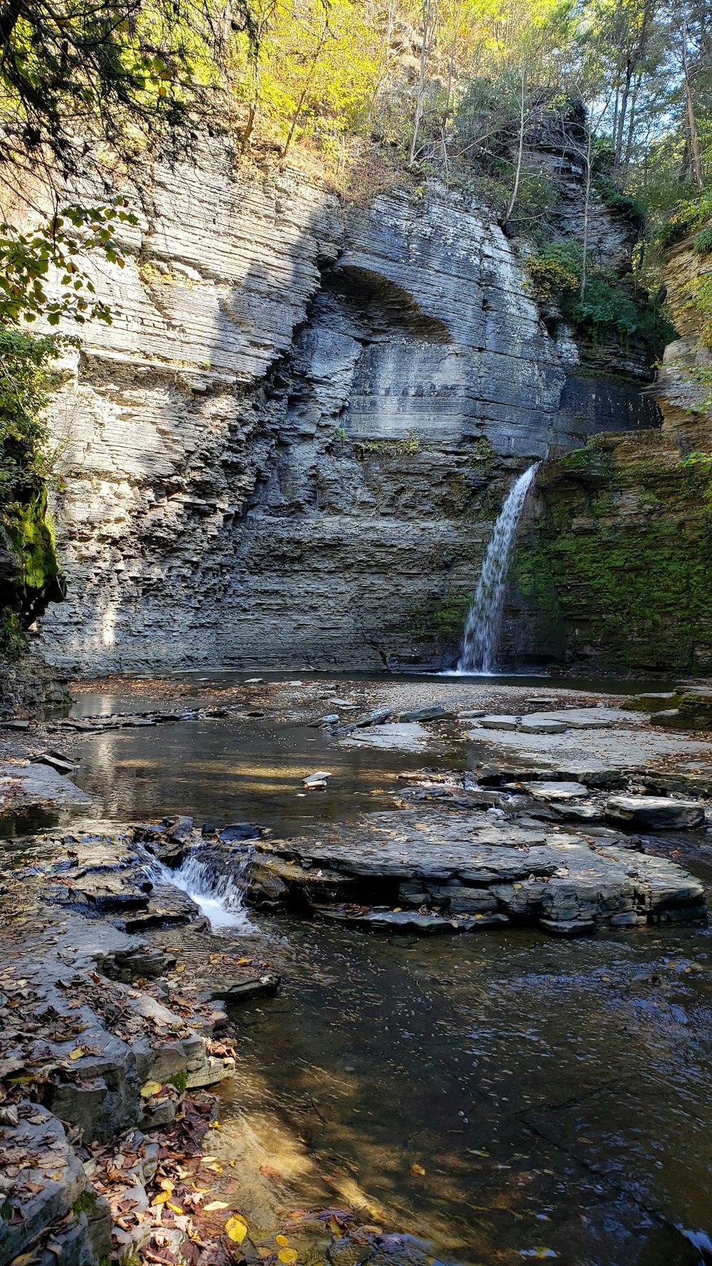 waterfall scenery