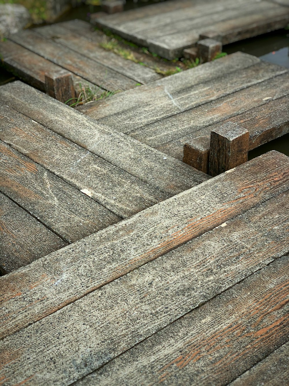 brown wooden boardwalk