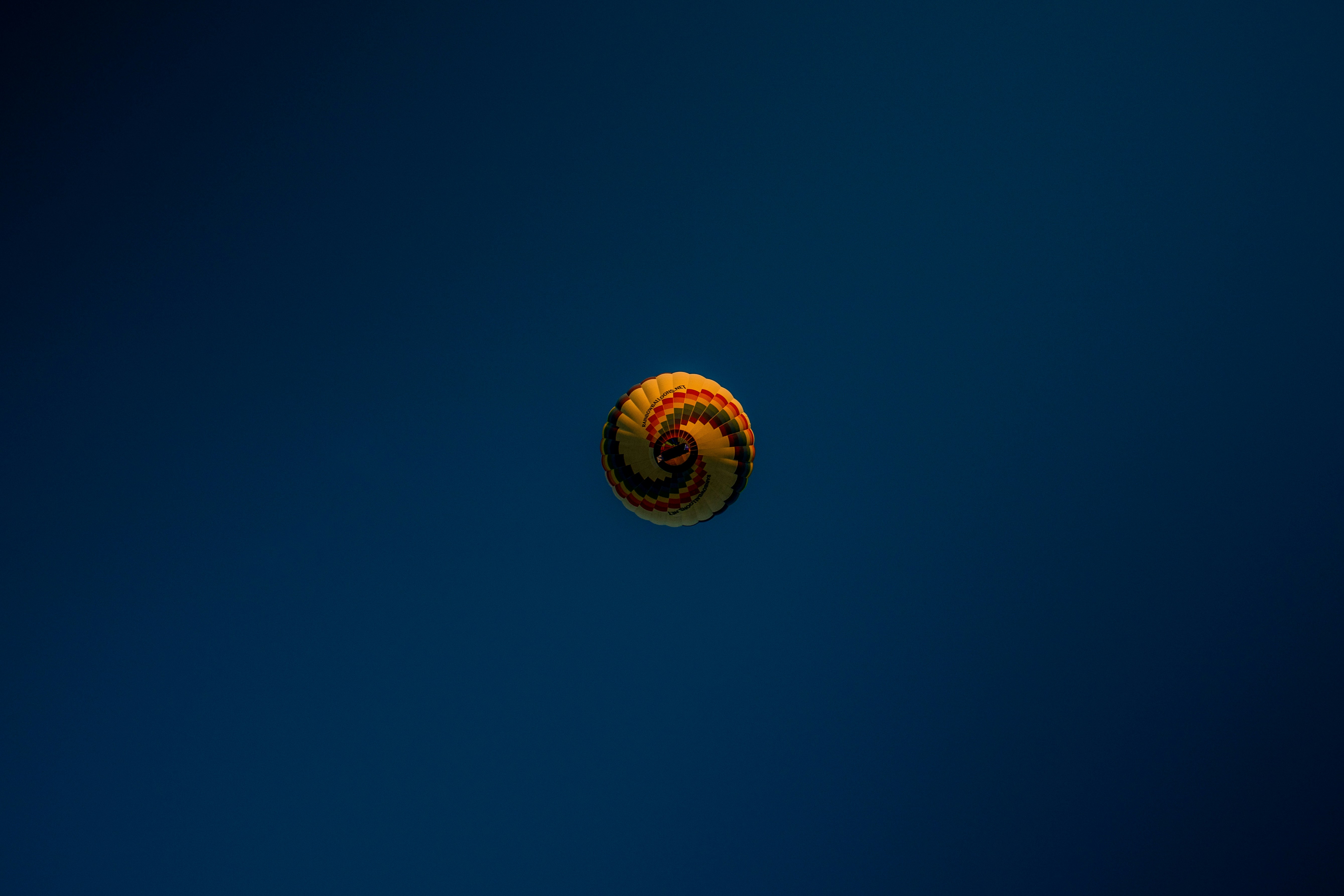 fotografia in mongolfiera