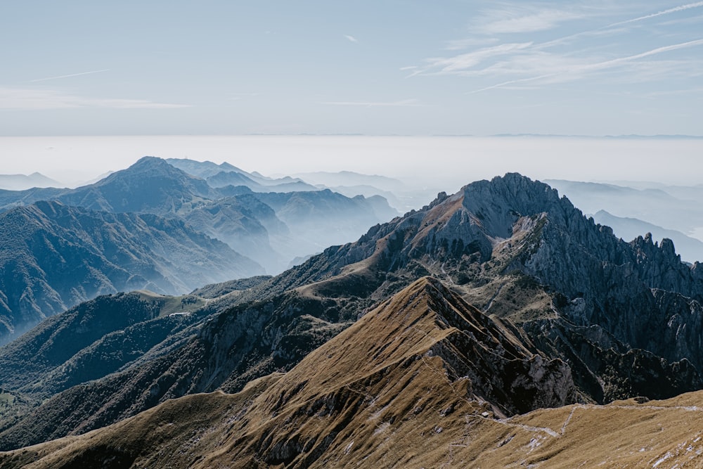 mountains during daytime