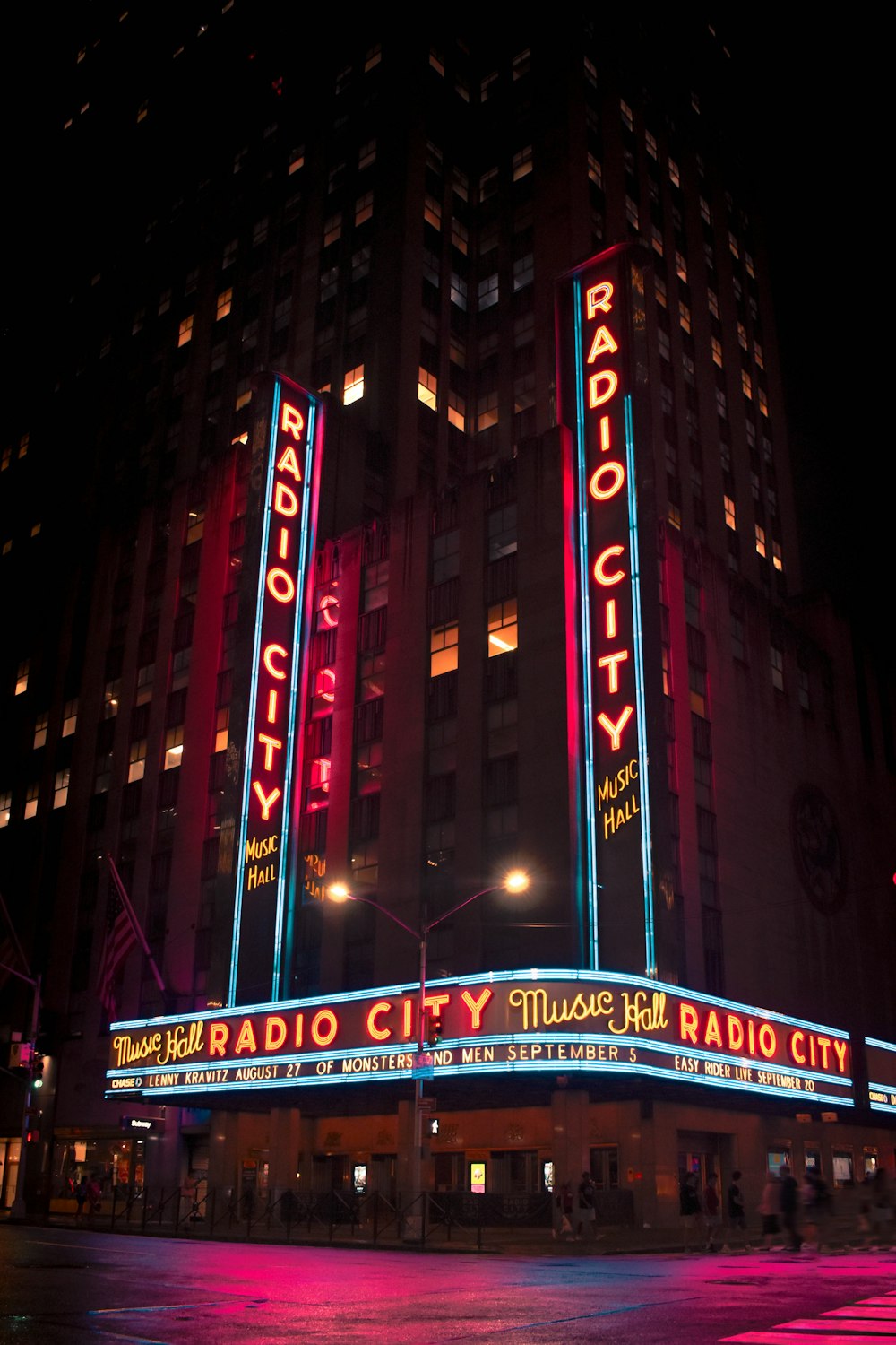 Radio City signage