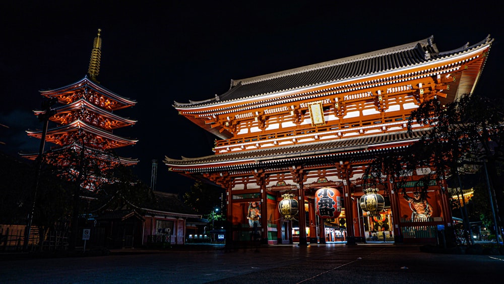 assorted-color pagoda during daytime