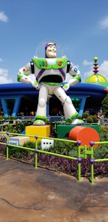Buzz Lightyear statue