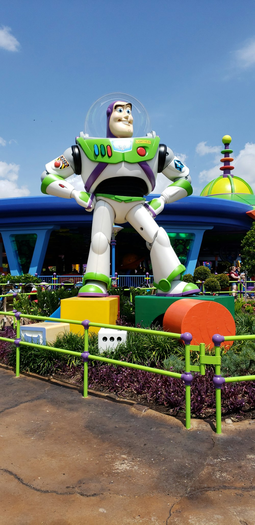 Buzz Lightyear statue