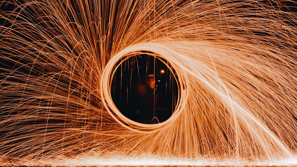 steel wool photography