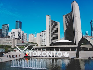 Toronto Canada near buildings