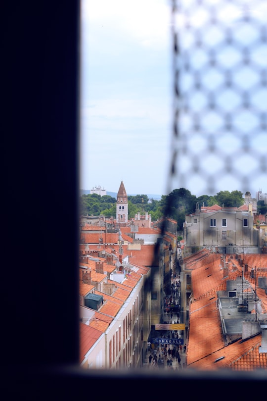 white concrete building in Zadar Croatia