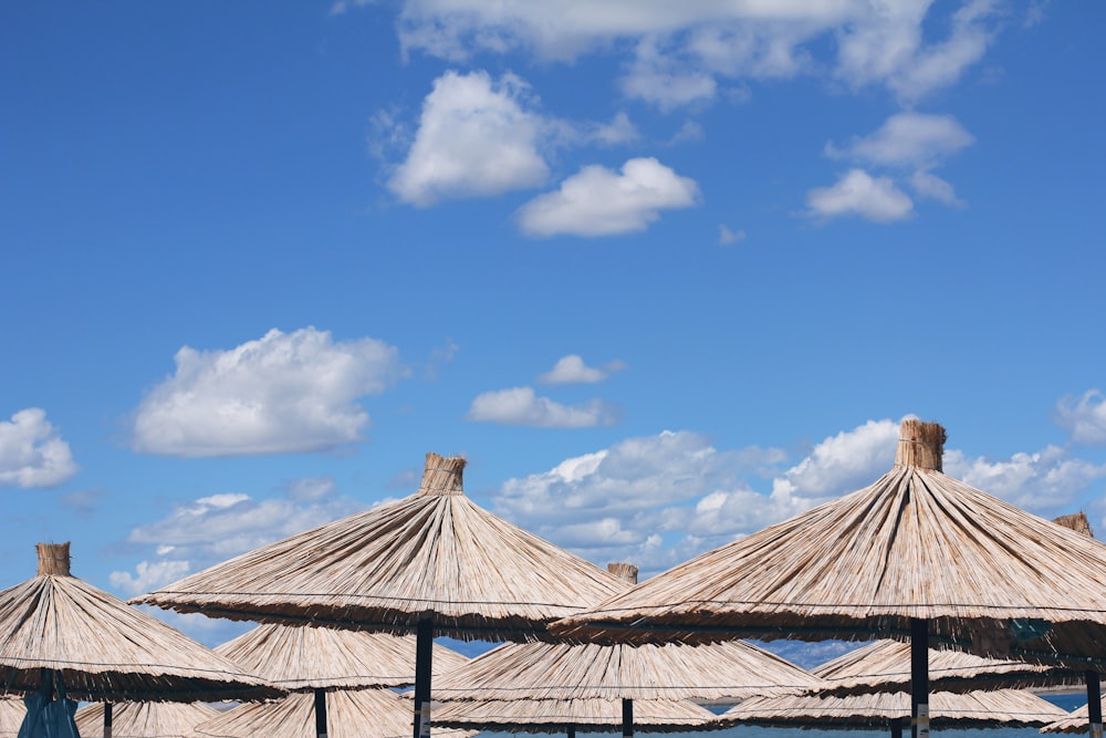 lined patio umbrellas