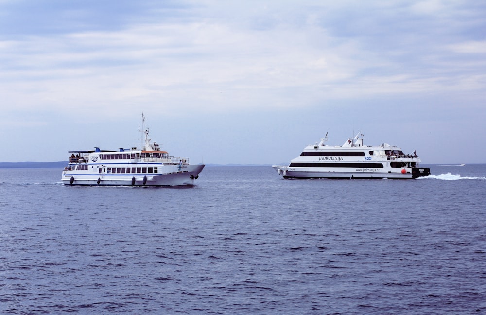 white cruiseship