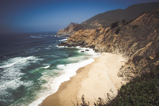 A scenic view of the Central Coast beaches.