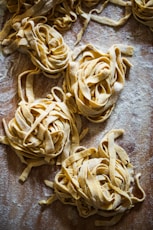 raw pasta