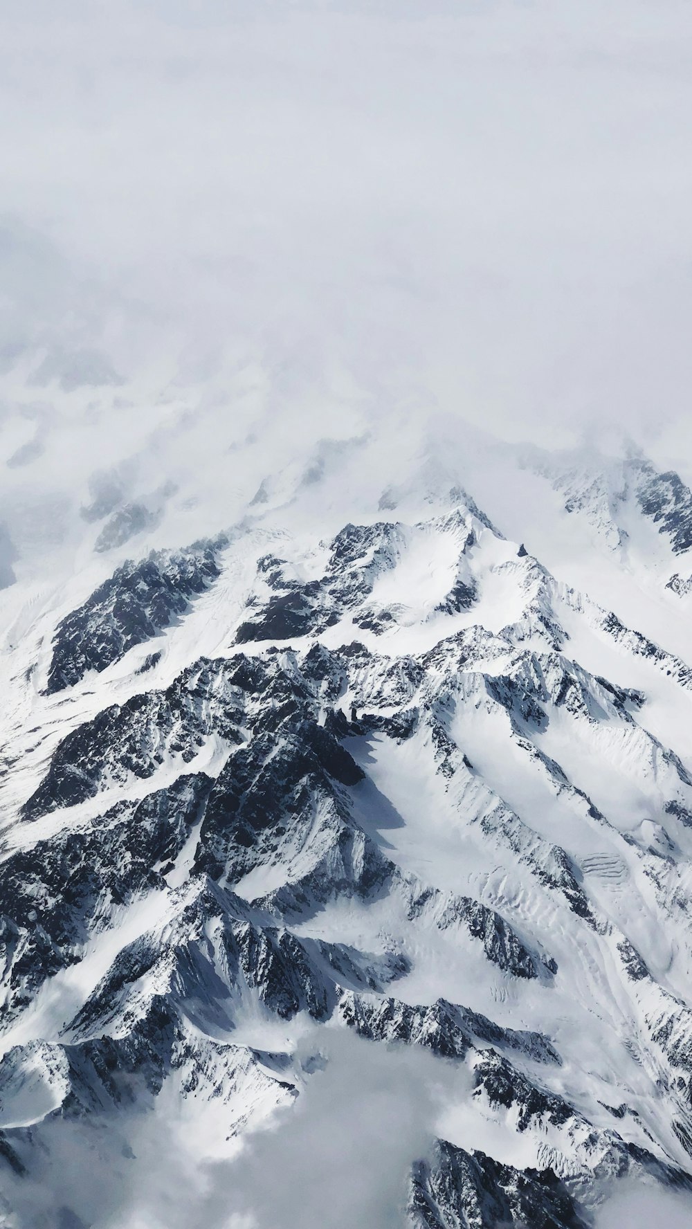 snow covered mountain