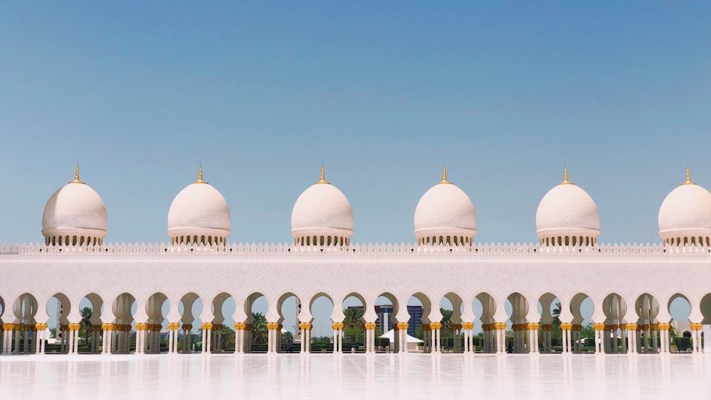 white dome building