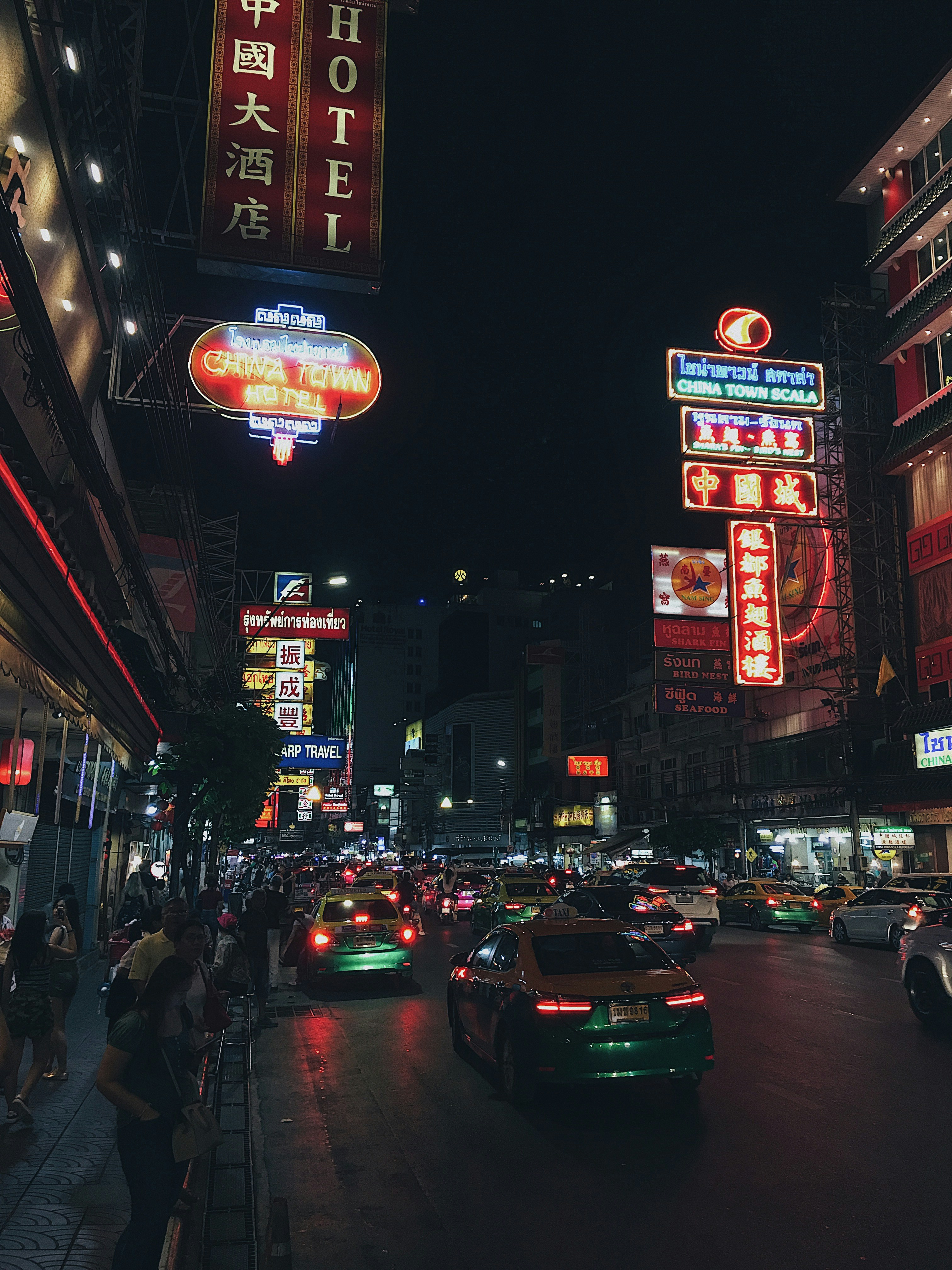 photo of night market