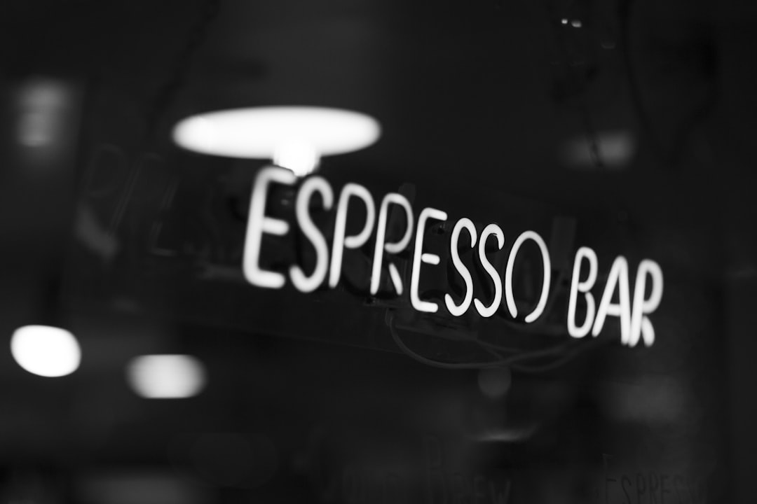 Espresso Bar signage