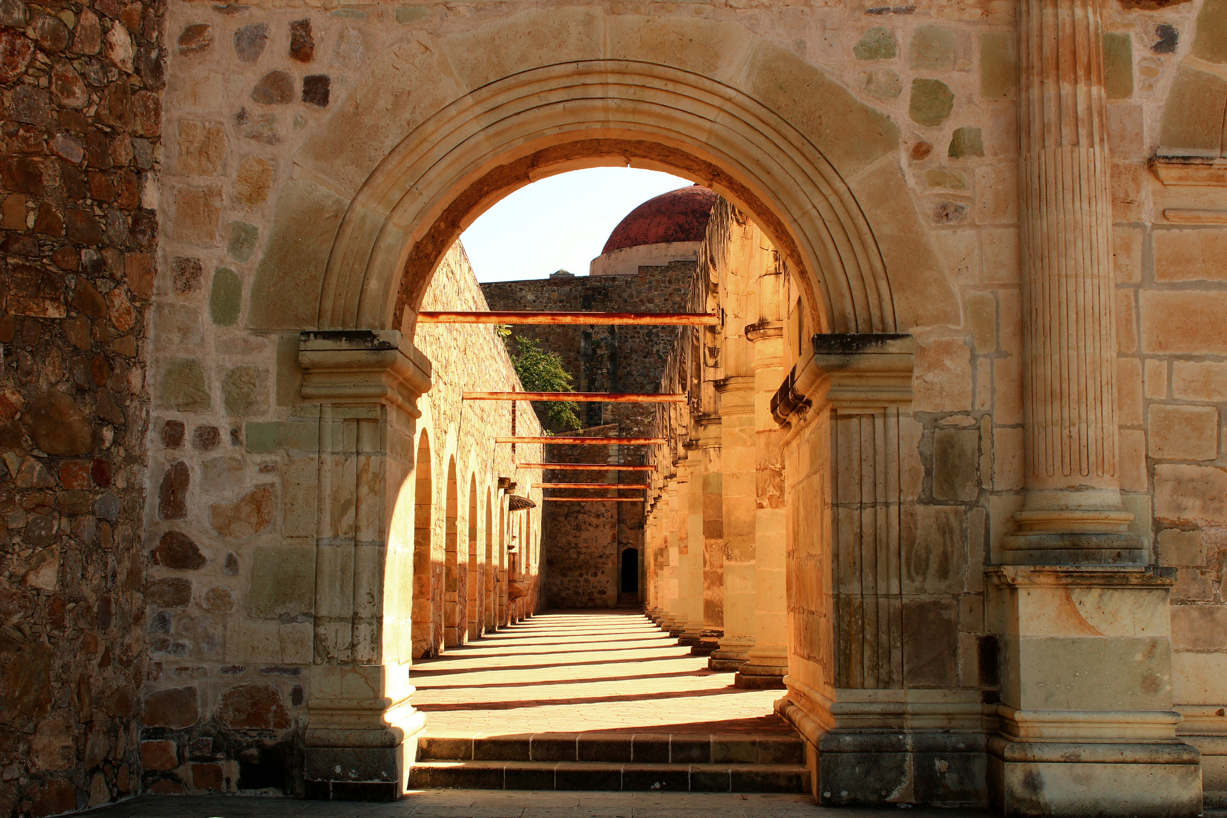 hallway during daytime, Abandonded temples I