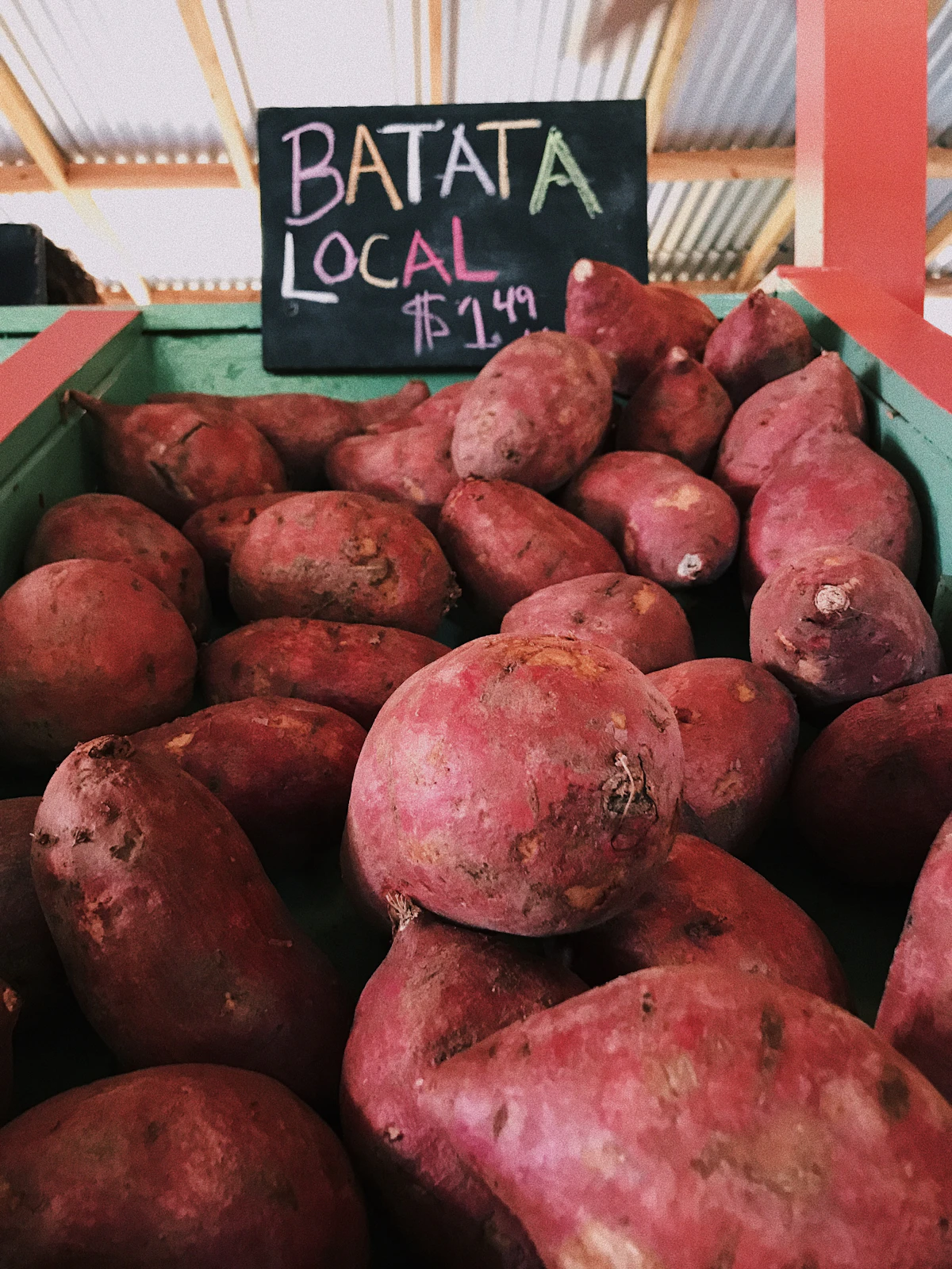 Patates douces bio