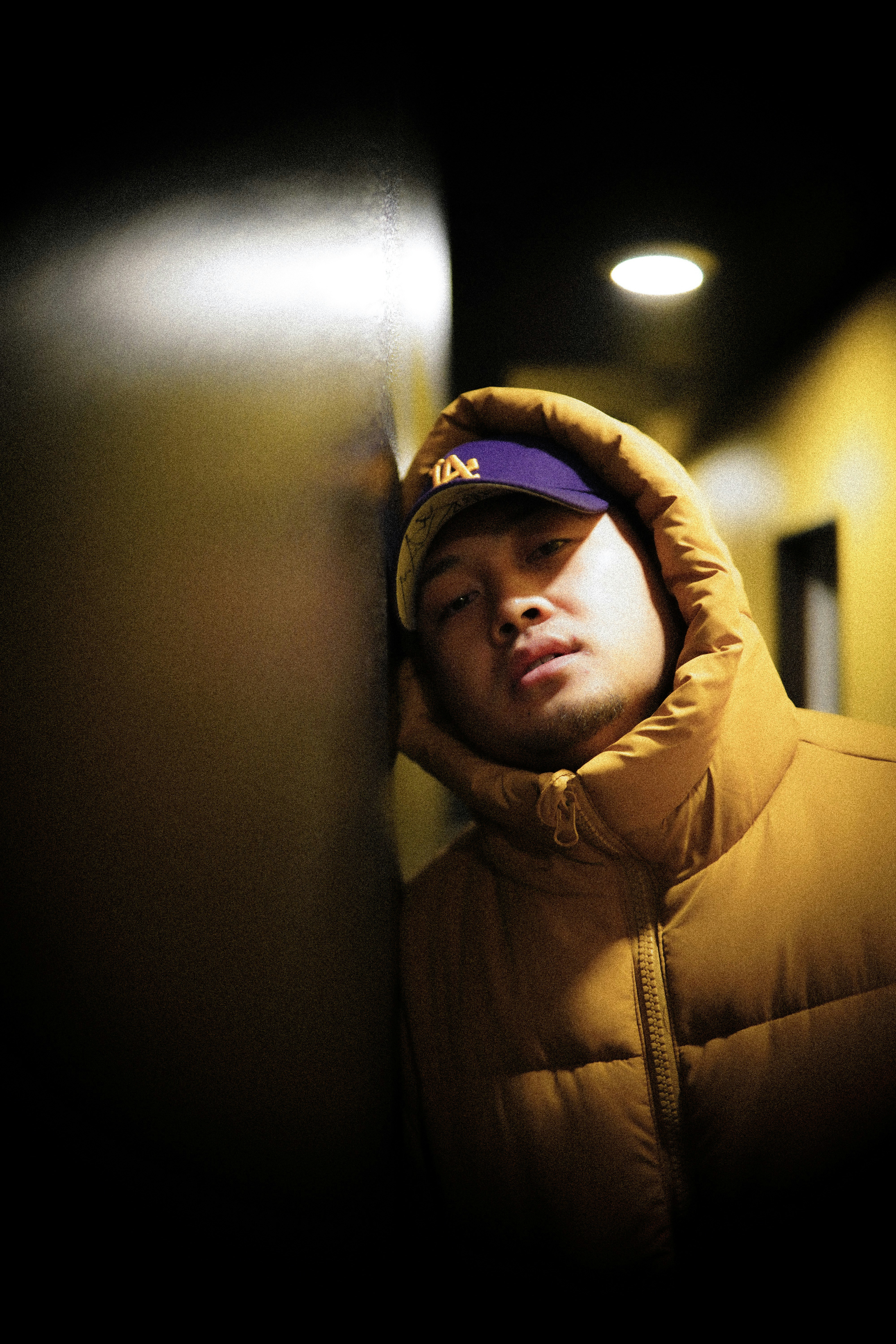 Men's yellow bubble jacket photo – Free Clothing Image on Unsplash