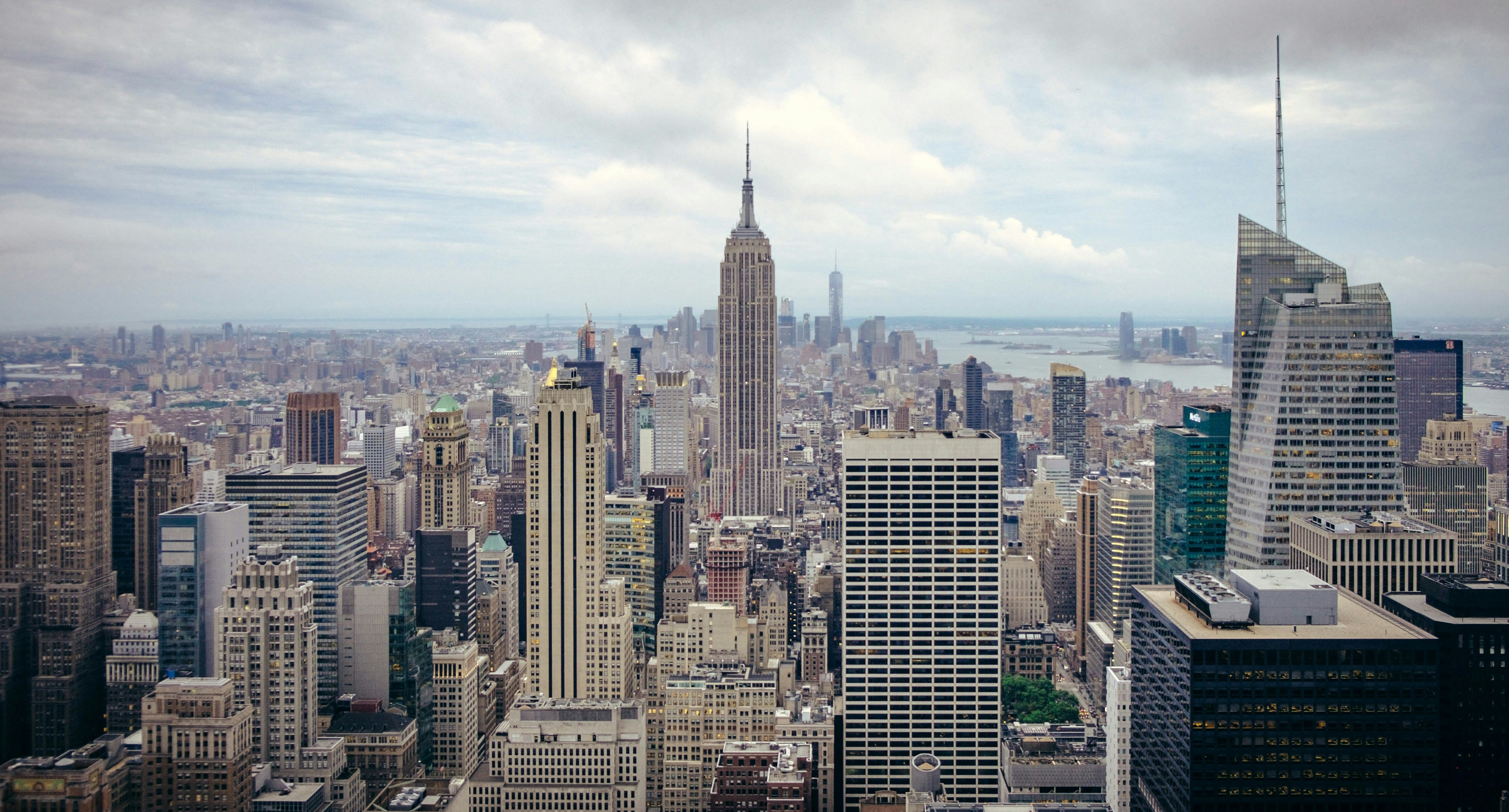 gray concrete buildings