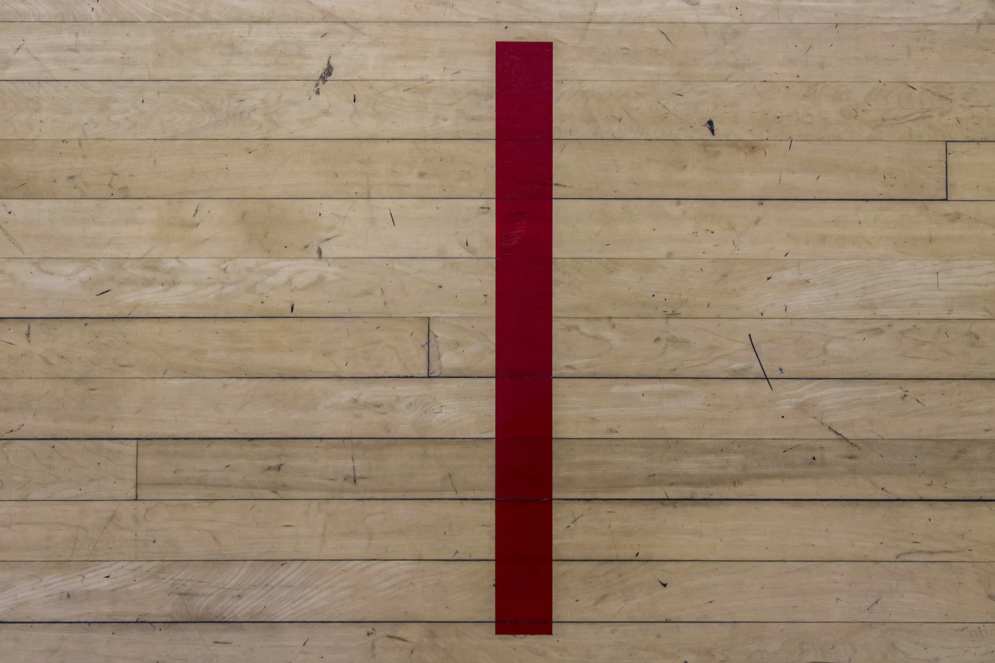 Brown parquet floor