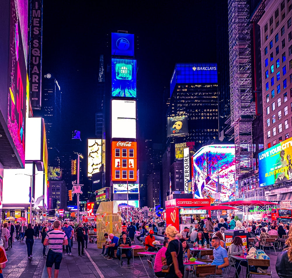 Time Square park, New York