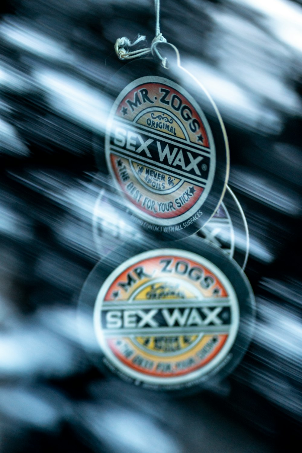 Mr. Zogs sex wax tag