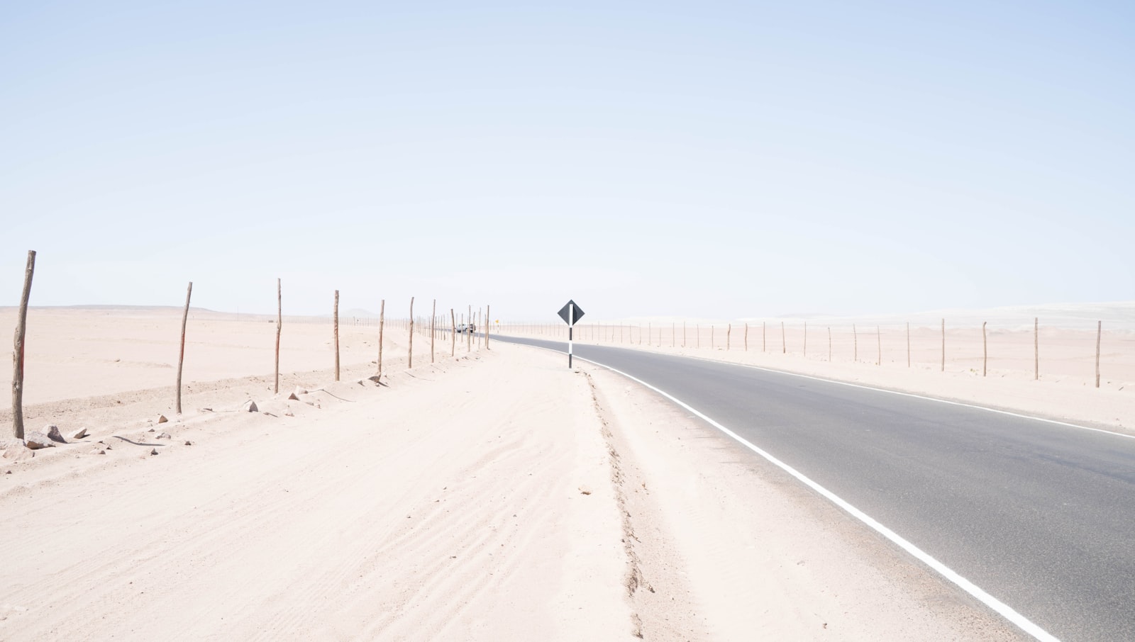 Sony E 20mm F2.8 sample photo. Highway in desert photography