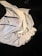 A reflective jacket is displayed with its inside lining exposed. The outer surface has a shiny, metallic appearance, while the lining features a dotted pattern. The jacket includes visible zippers and appears crumpled and spread out against a dark background.
